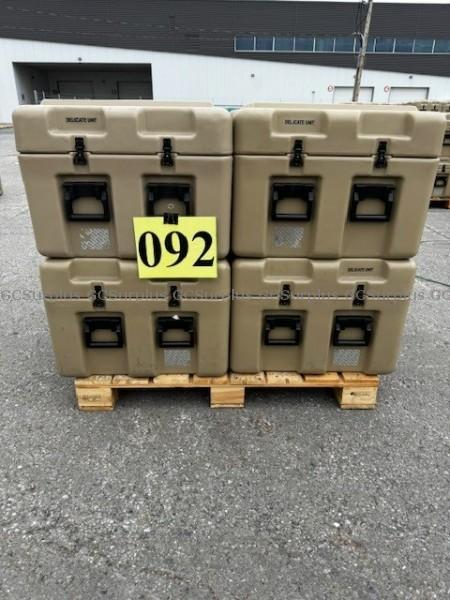 Photo de Lot de 4 caissons de transport
