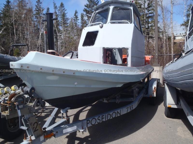 Picture of Zodiac Boat and Boat Trailer
