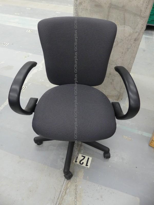 Picture of Office Chair with Arms on Cast