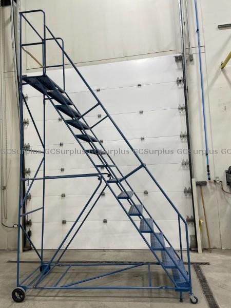 Photo de Escabeau roulant Kleton MA625