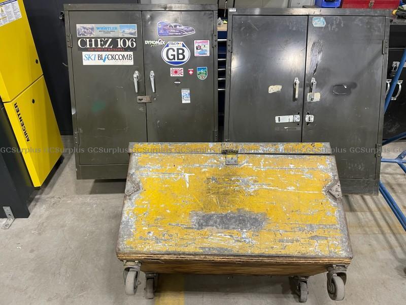Photo de Lot d'armoires à outils en mét