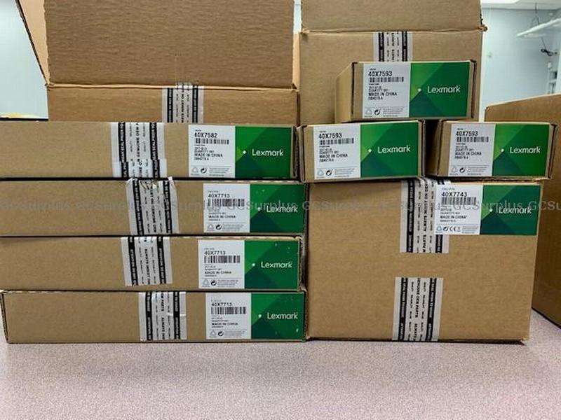 Picture of Various Lexmark Parts