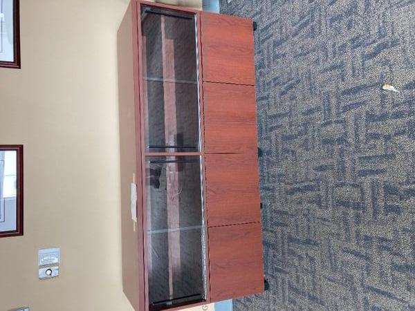 Picture of Credenza with Glass Doors