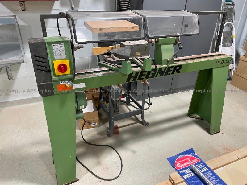 Picture of Hegner HDB 200 Wood lathe - So