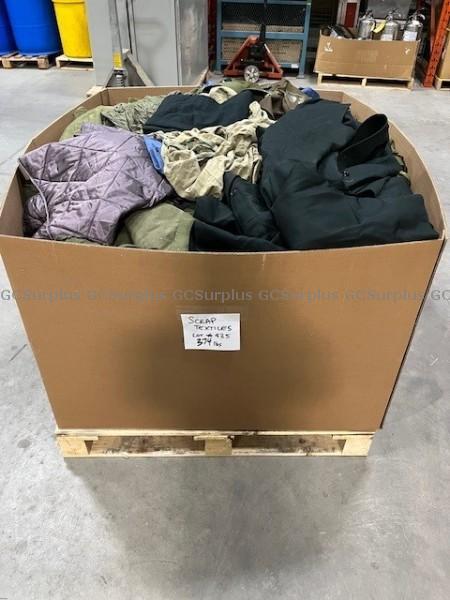 Photo de Lot de rebuts de textiles vari