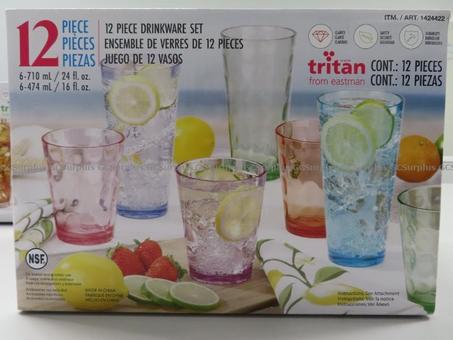 Picture of Tritan 12 Piece Drinkware Sets