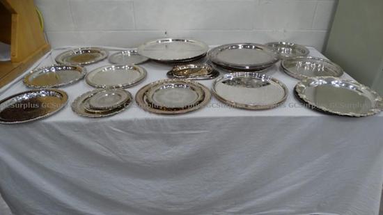 Picture of Assorted Silver Plated Dinnerw
