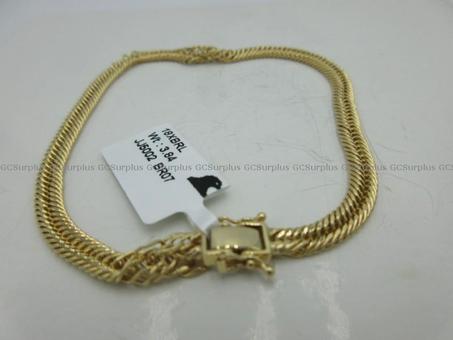 Picture of 18 KT Yellow Gold Ladies Brace