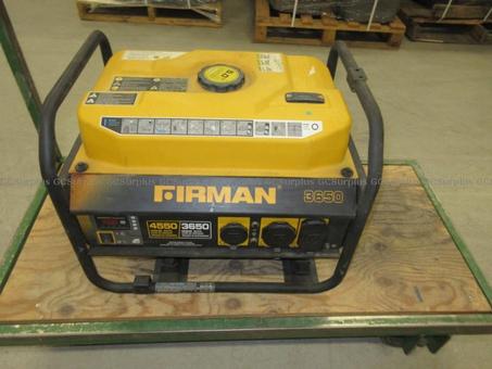 Picture of Firman 4550/3650 Generator