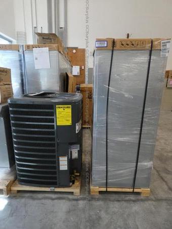 Picture of Commercial AC Unit and Air Exc