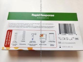 Picture of Rapid Response COVID-19 Antige