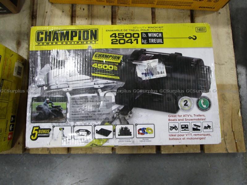 Picture of Champion 4,500lb Winch
