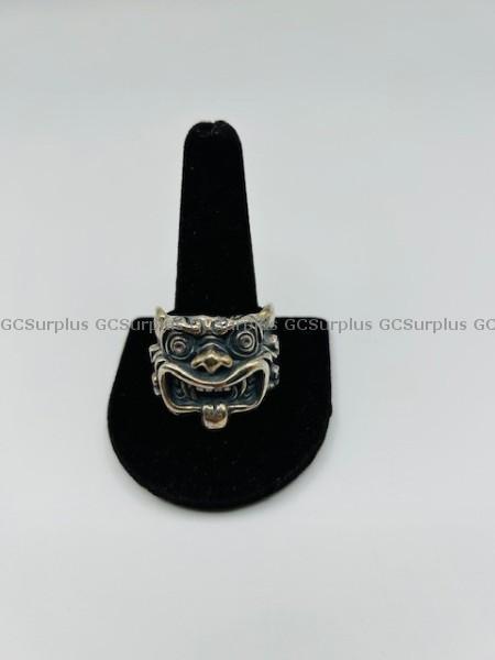 Picture of The Great Frog Evil Skull Ring