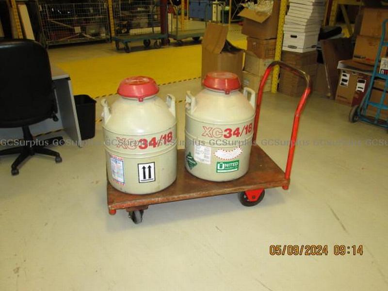 Picture of Lot of 2 Nitrogen Storage Cont