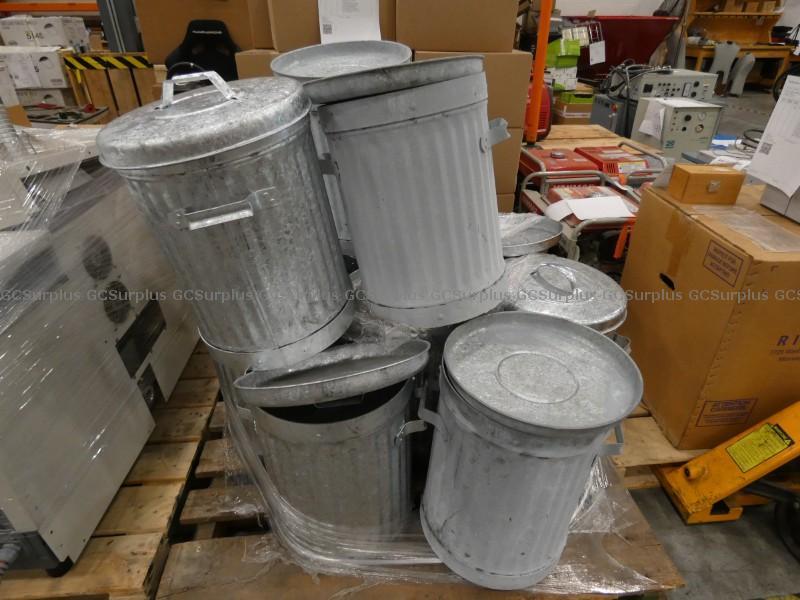 Picture of Metal Garbage Cans