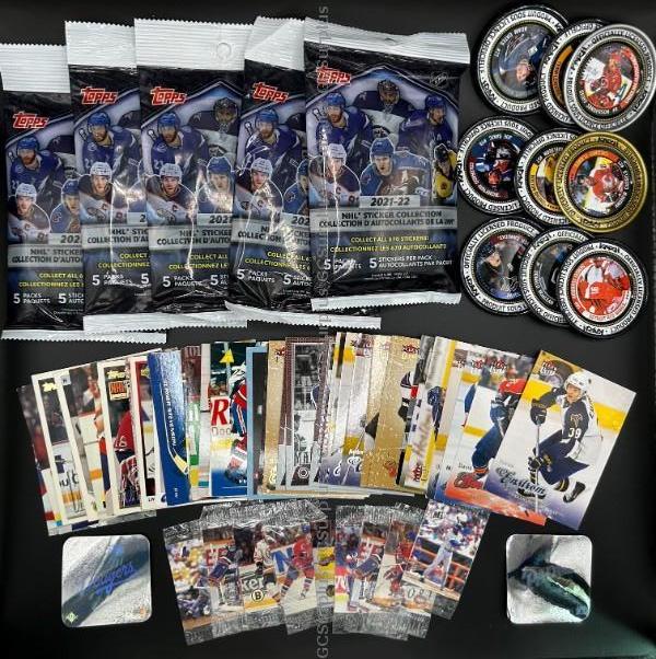 Picture of Collectable NHL Cards and Memo