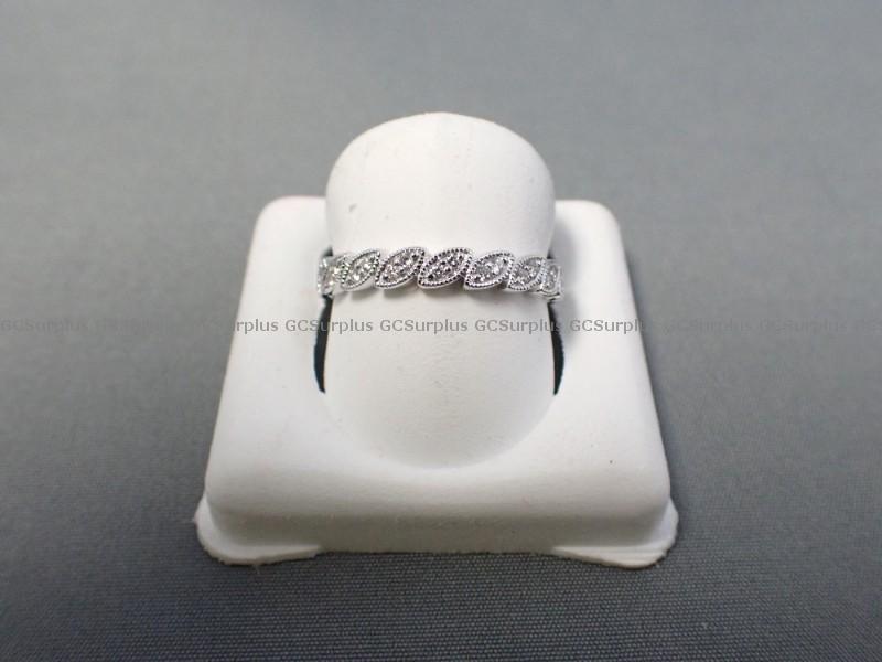 Picture of Gabriel & Co. 14k White Gold M