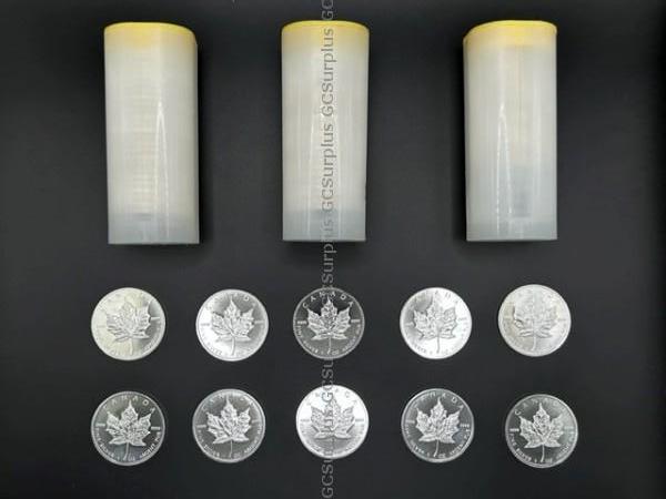 Photo de Lot de pièces canadiennes de 5