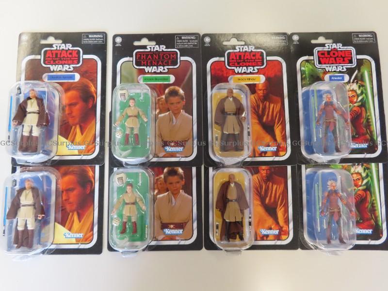 Picture of Lot of 8 Star Wars Action Figu