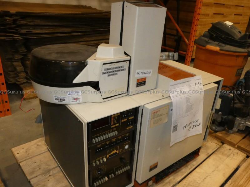 Picture of Varian Gas Chromatograph and A