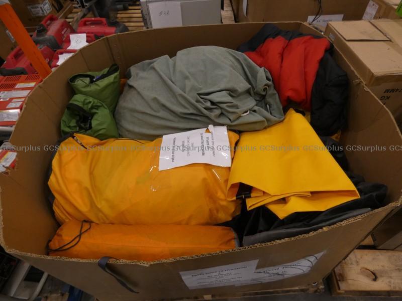 Picture of Tents, Sleeping Bags and Mattr