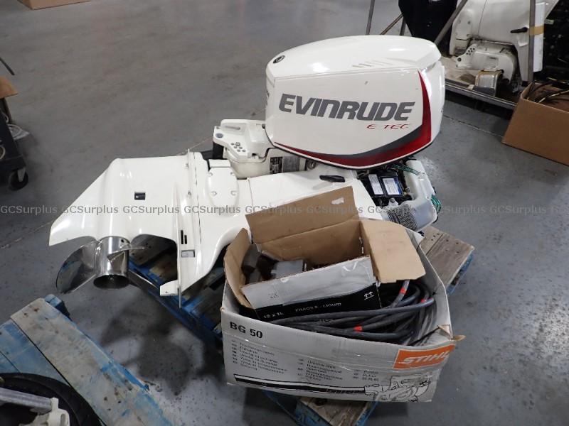 Picture of 75 HP Evinrude Outboard Motor