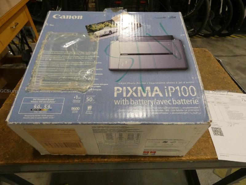 Picture of Canon Pixma iP100 Printer