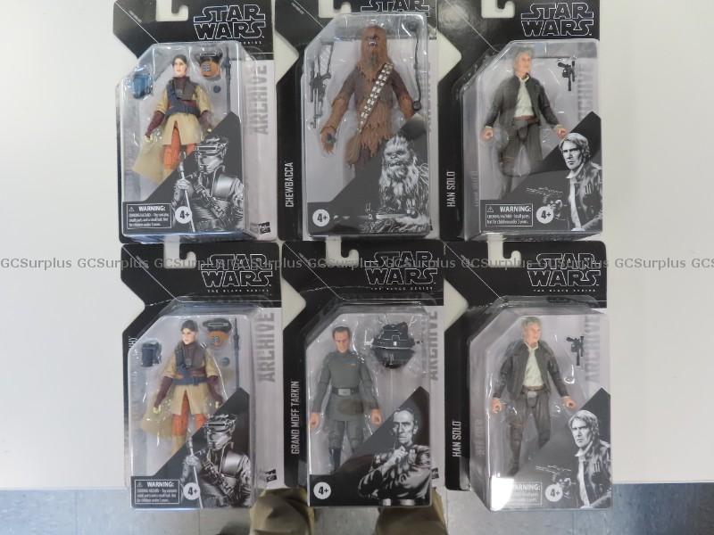 Picture of Lot of 6 Star Wars Action Figu