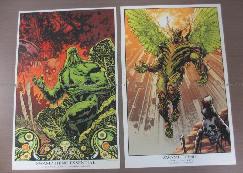 Picture of DC Comic Posters by Yanick Paq