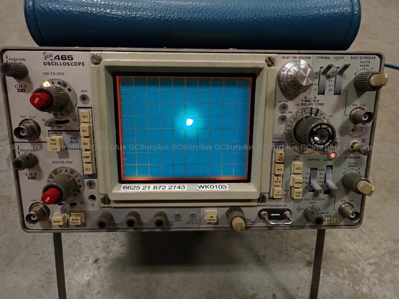 Picture of Tektronix 465 Oscilloscope