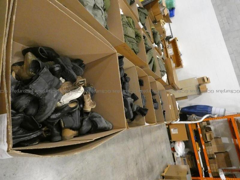 Picture of Assorted Scrap Military Footwe