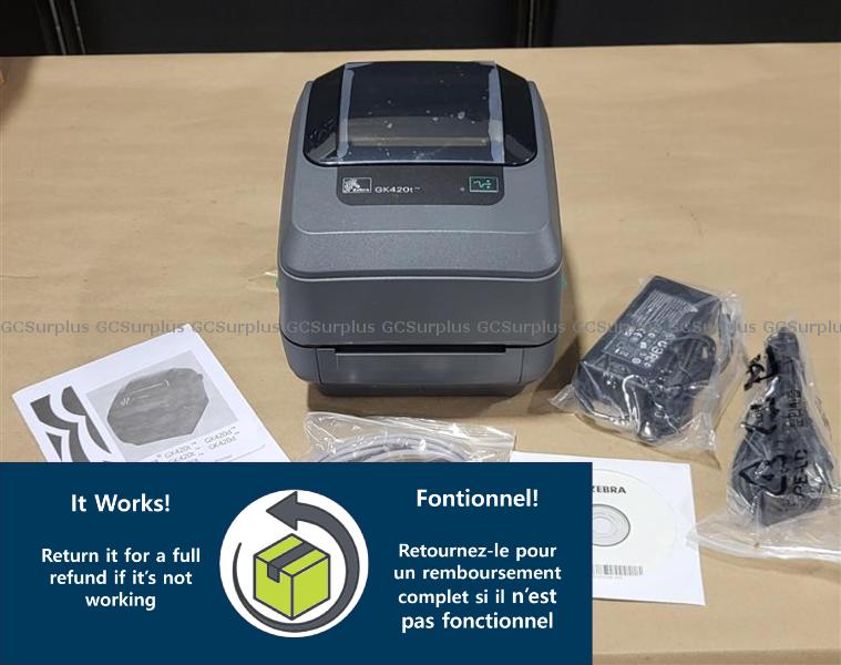 Picture of Zebra GK 420t Thermal Printer