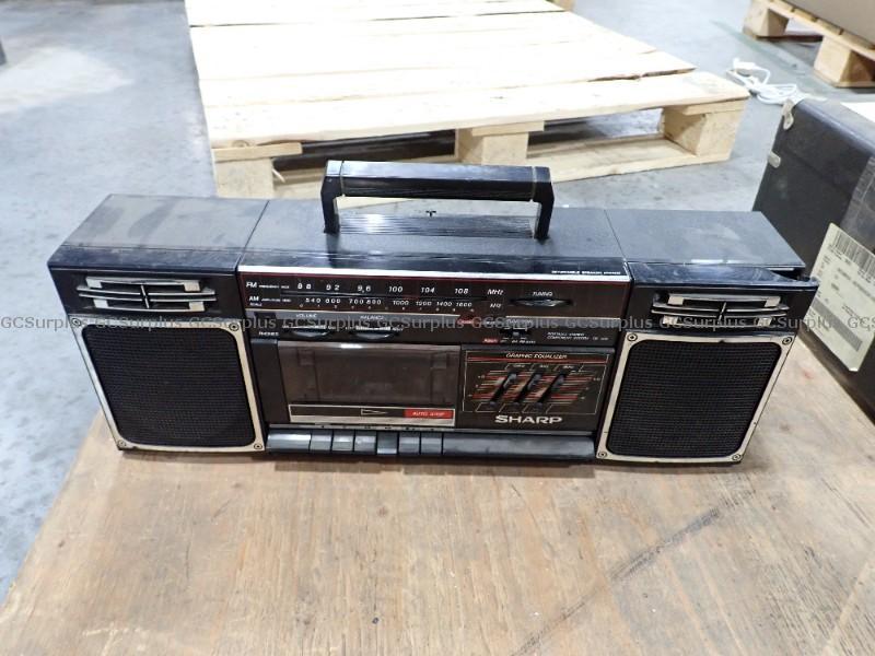 Picture of Sharp Stereo (Sold for Parts O