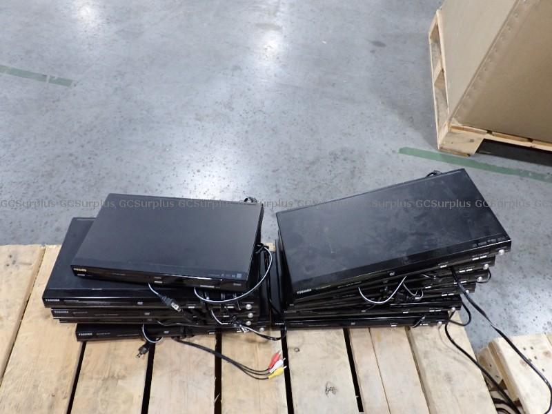 Picture of Assorted Black DVD Players