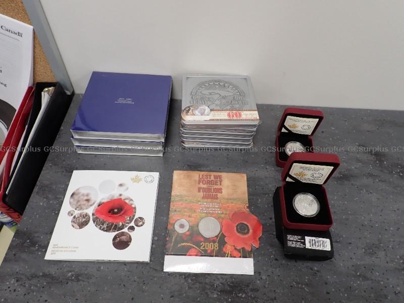 Photo de Variété de pièces commémorativ